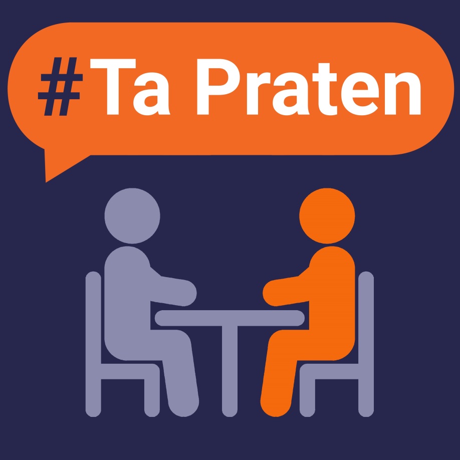 Ta praten podcast bilde