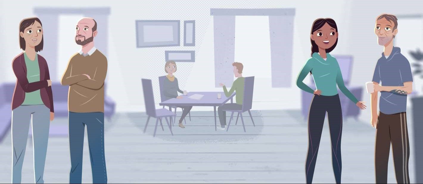 Illustrasjon fra kurset om miljøterapi i TSB