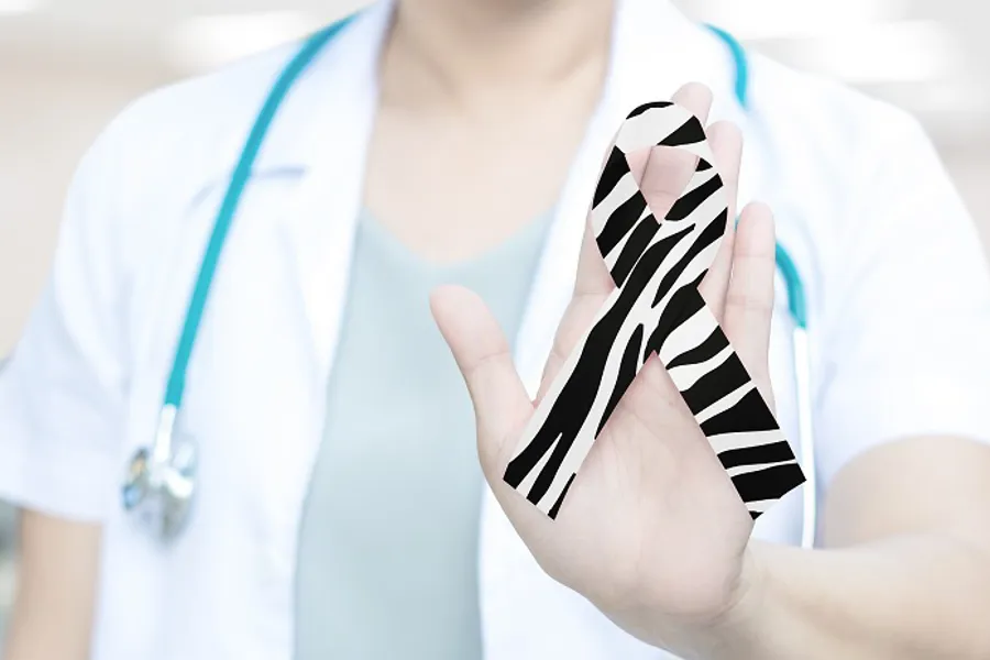 Blå himmel og plante