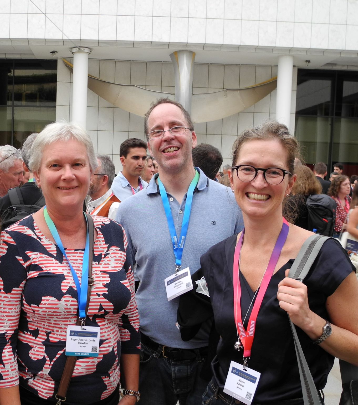 Inger Anette Hynås Hovden, Morten Engstrom og Karin Abeler