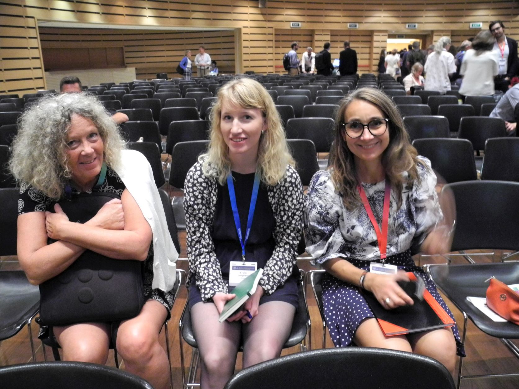 Berit Hjelde Hansen, Kristin Langdalen og Ragnhild Berling Grande