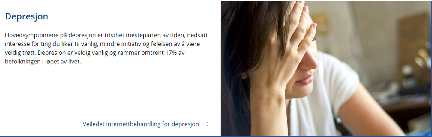 Illustrasjonsbilde depresjon