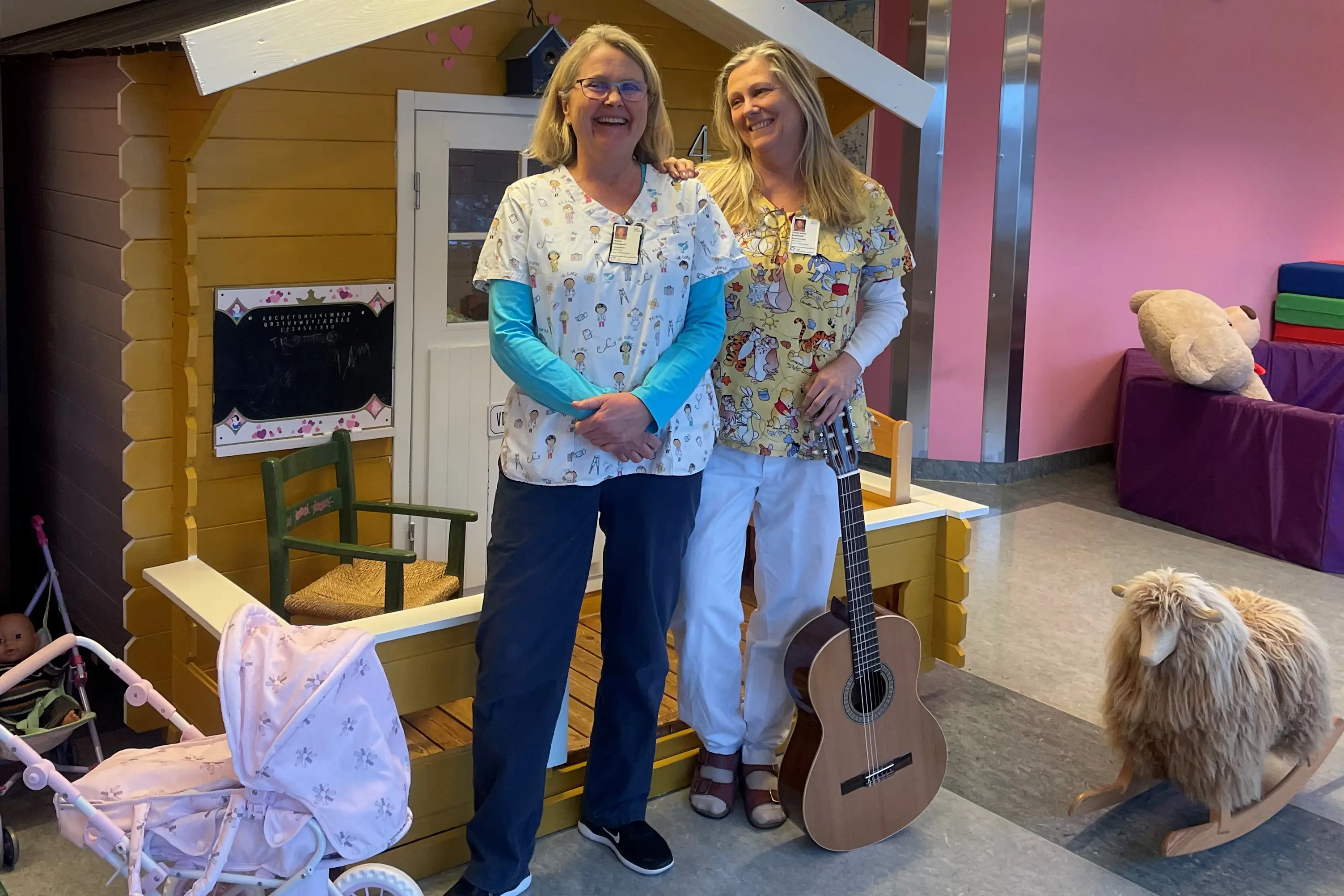 Bilde av Helena og Heidi