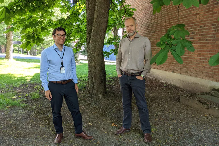 Petter Andreas Ringen og Erik Ganesh Søegaard er klare for nytt topplederprogram