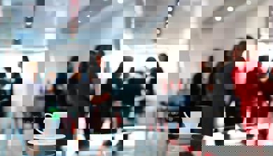 Bilde av en konferanse