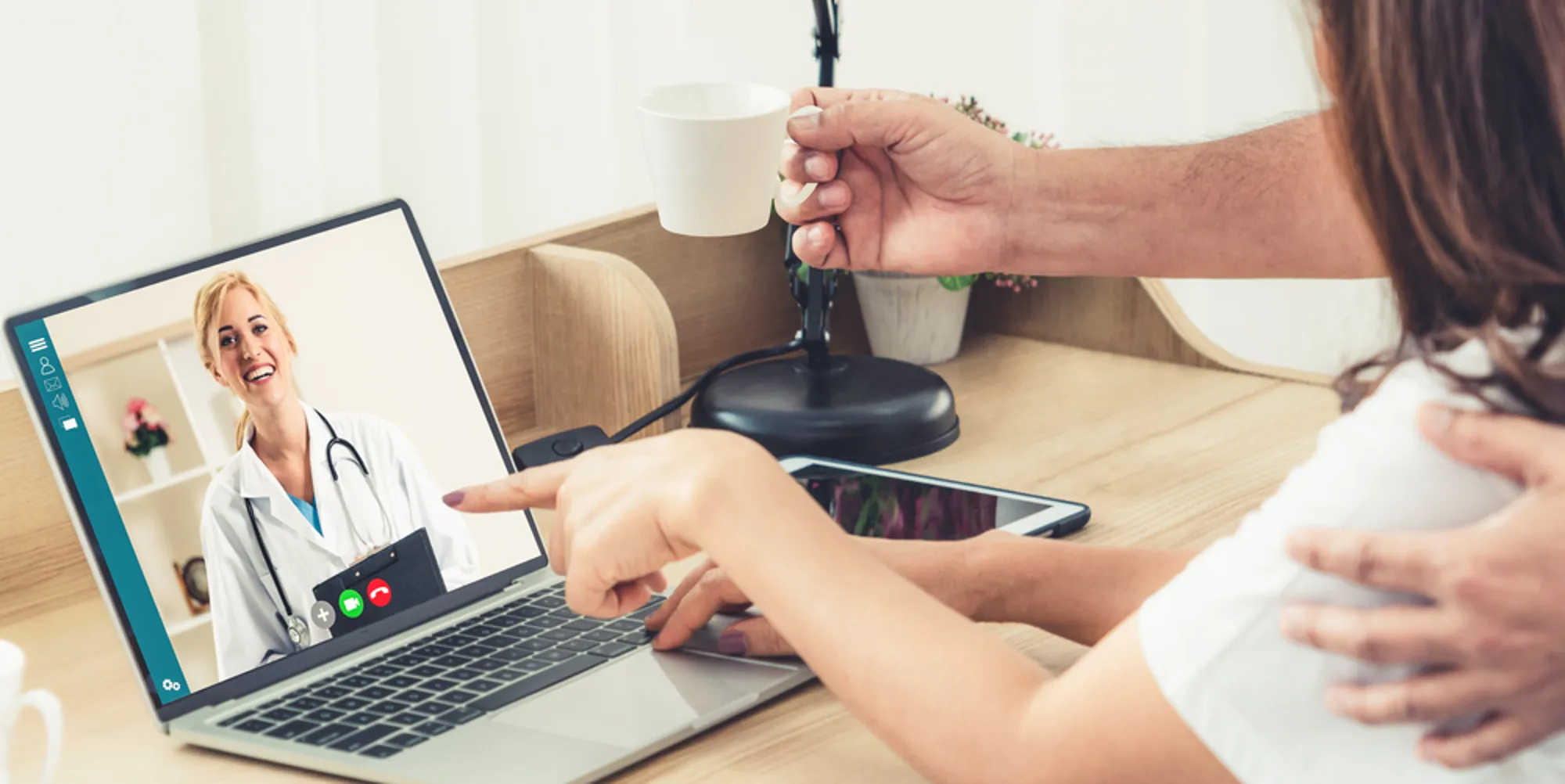 Bilde av digitalt møte