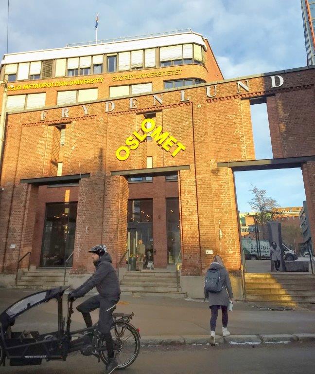 Bilde av OsloMet-bygningen  på Bislet