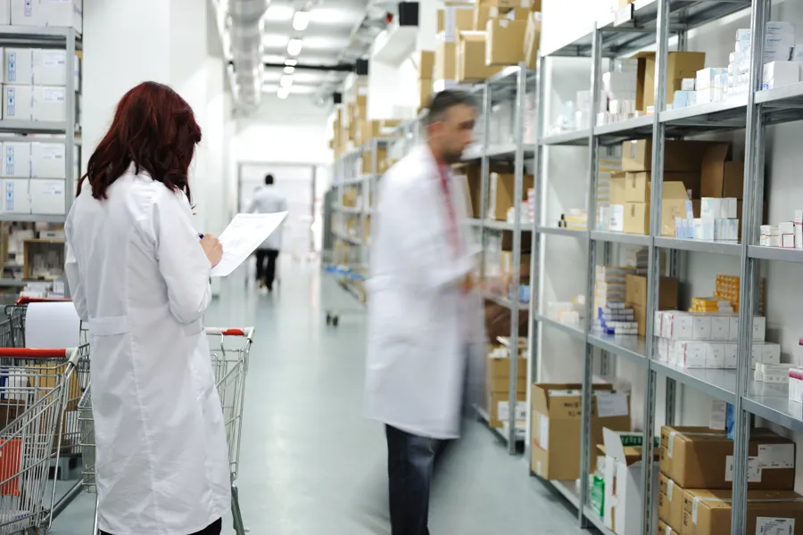 Bilde av logisikk lager