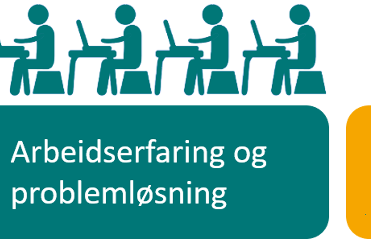Illustrasjon av 70-20-10 modellen for læring