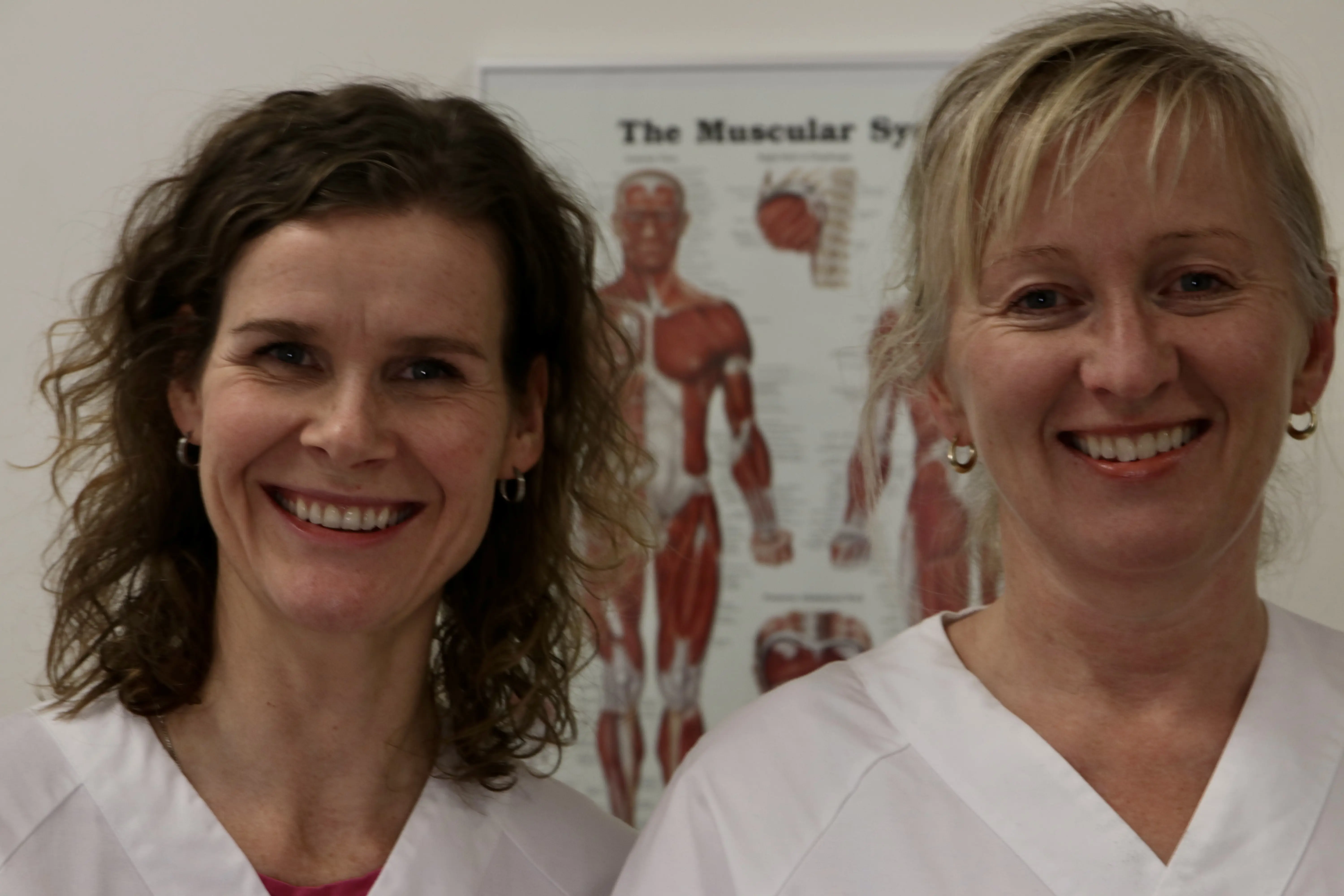 Bilde av fysioterapeuter ved Avdeling for smertebehandling