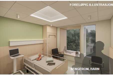 Nye Rikshospitalet, illustrasjon