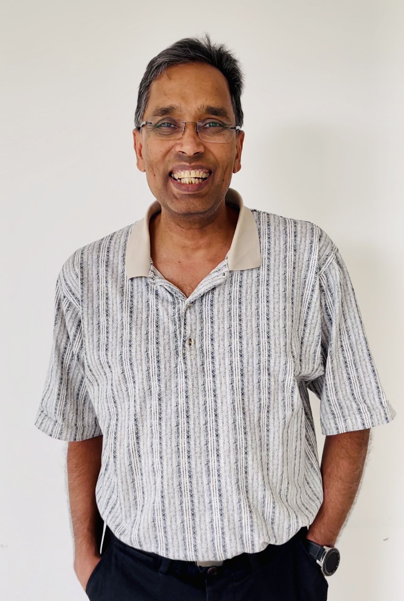 Bildet viser Sabaratnam Anpalagan Teamansvarlig på Radiumshospitalet 