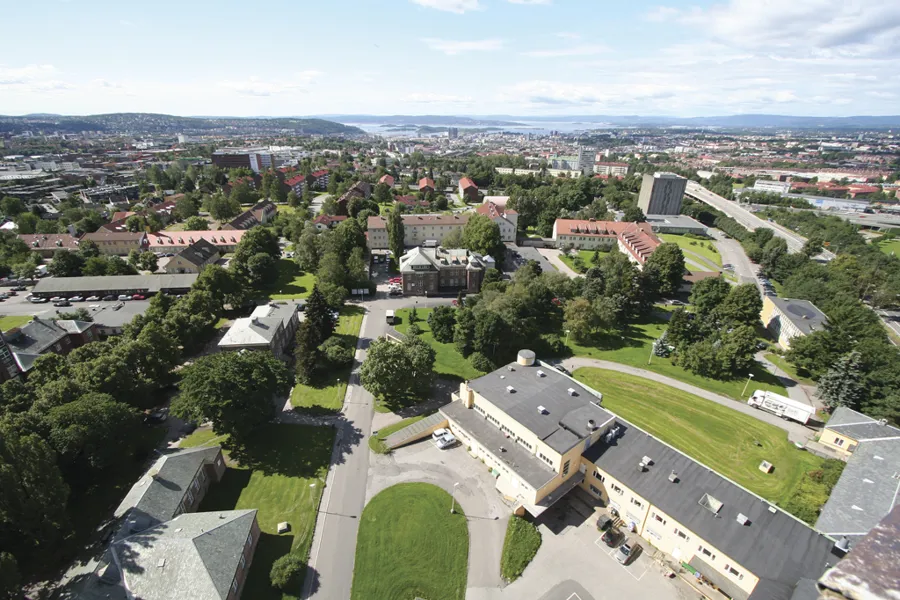 Aker sykehus oversiktsbilde