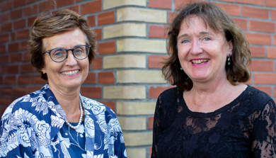 Foto av Ingrid og Berit
