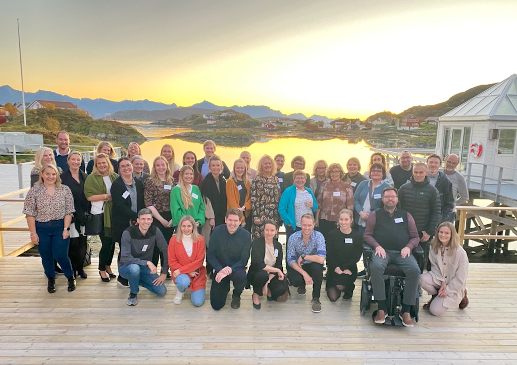 Gruppebilde av Norsk nevromuskulær kompetansetjeneste