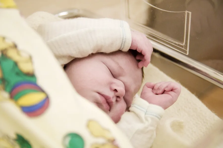 Illustrasjonsbilde av baby