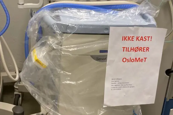 Bilde av respirator.