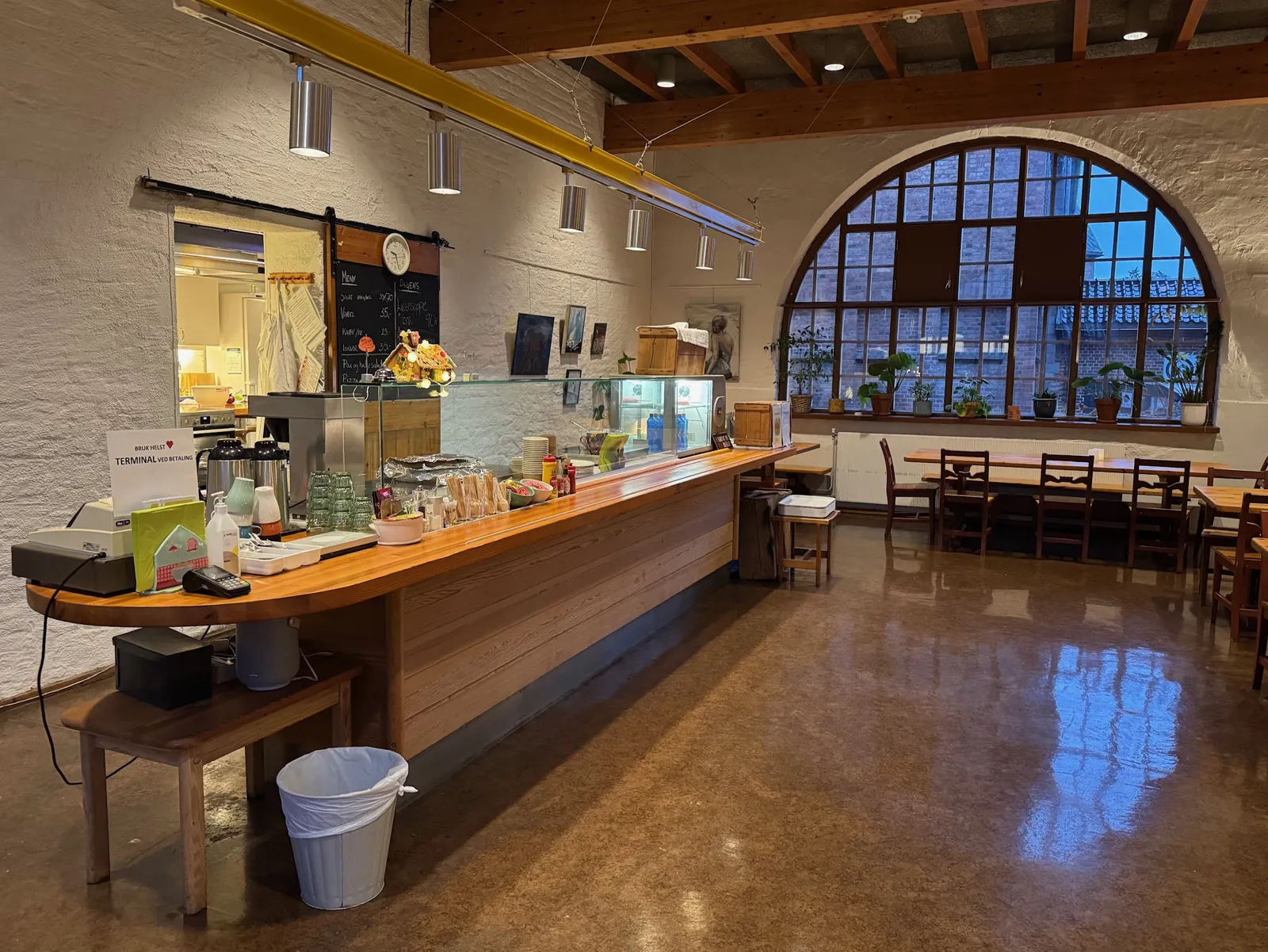 Cafe Årstidene på Gaustad sykehus