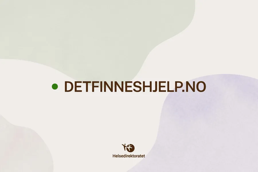 Det finnes hjelp Logo