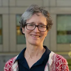 A person wearing glasses