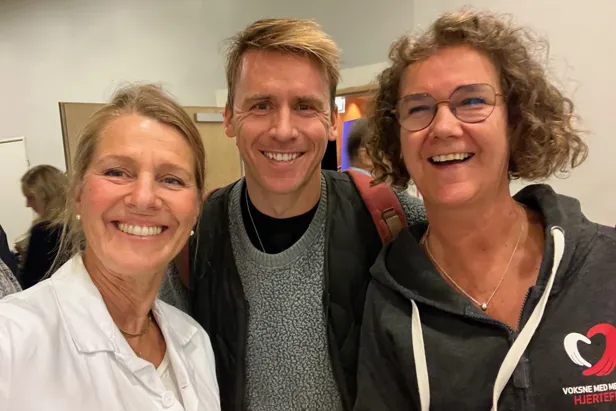 Bilde av Kristina Haugaa, Carl-Erik Torp og Marit Haugdahl