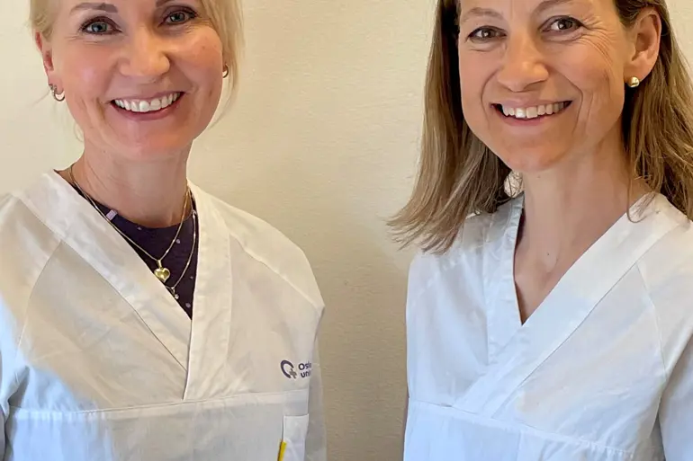 Bilde av Magnhild L.P.Kolsgaard og Anita Senstad Wathne