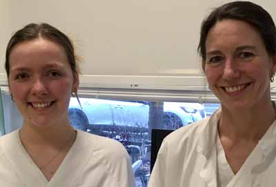 Bilde av Grønvold og Sachs-Olsen.