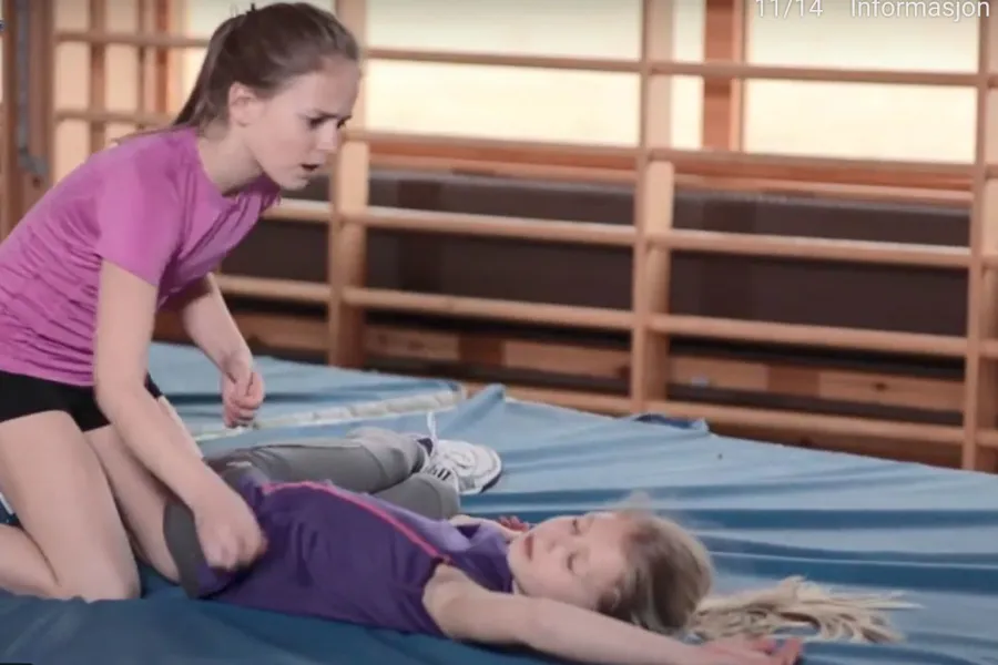 Still picture from movie about epilepsy