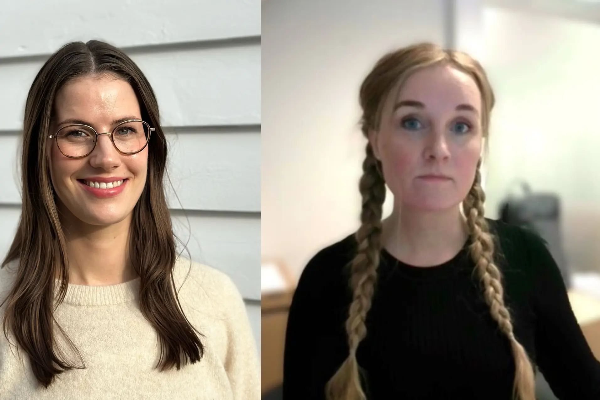 Tiril Kyrkjebø-Urheim og Christian Dahl Andersen