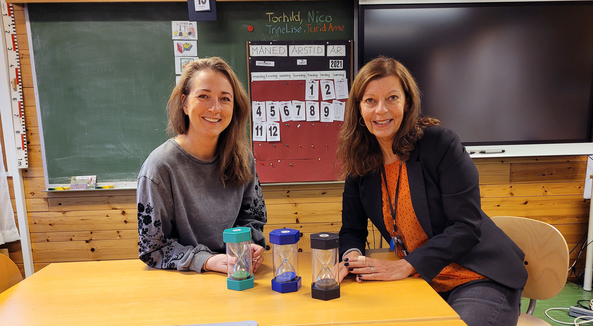 Rektor og pedagog ved Solberg skole