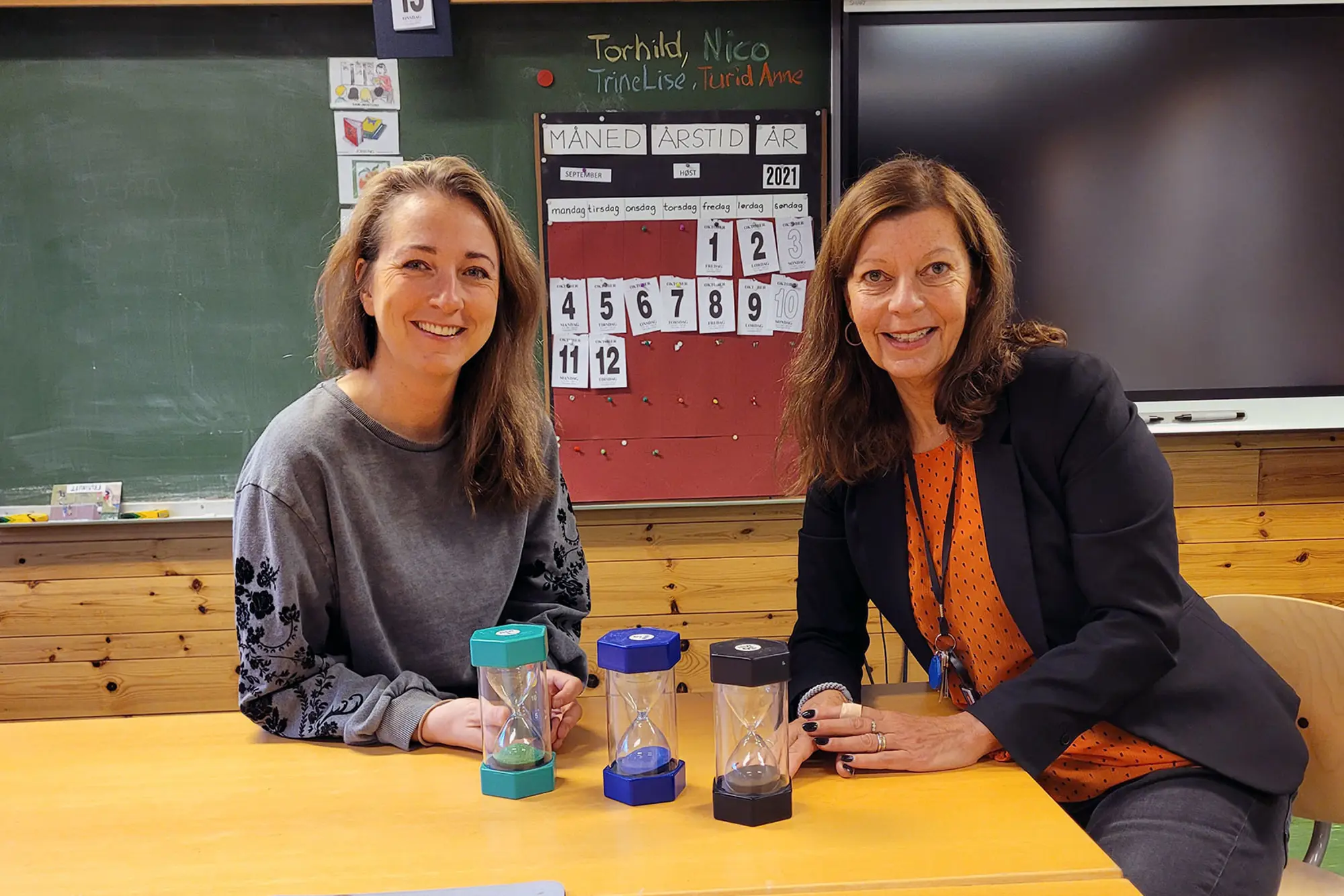 Rektor og pedagog ved Solberg skole