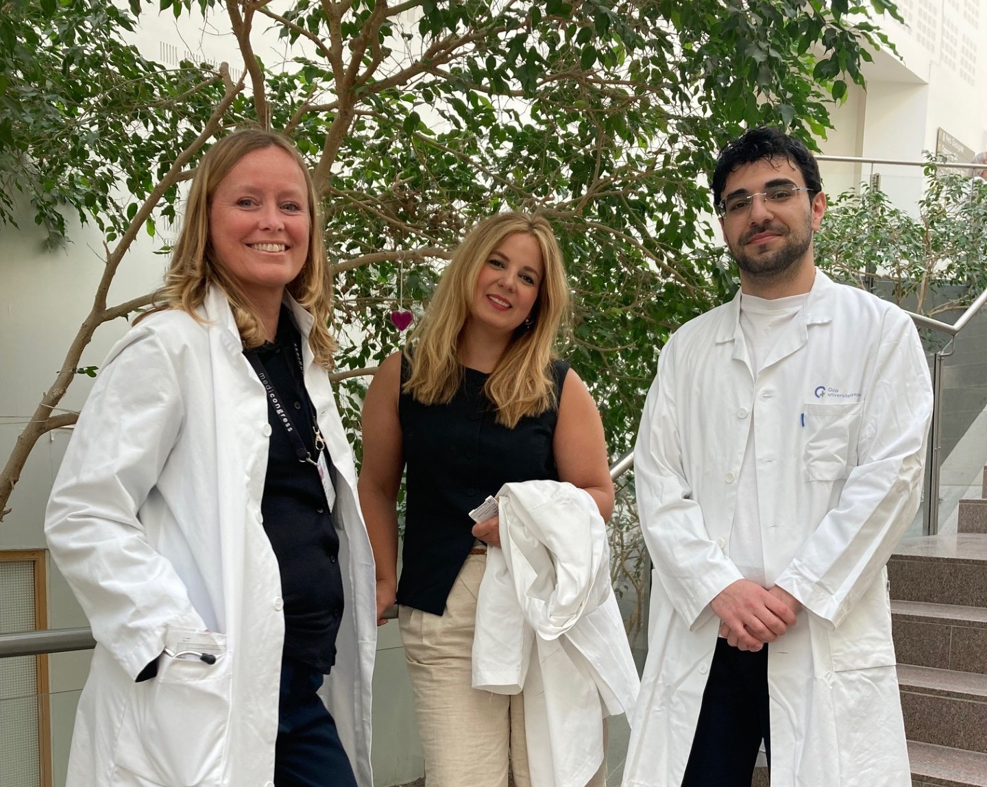 Karoline Lerang, Simin Jamaly og Kristin Andreassen Fenton