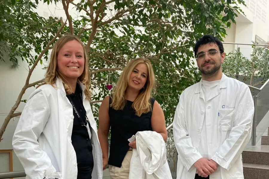 Karoline Lerang, Simin Jamaly og Kristin Andreassen Fenton