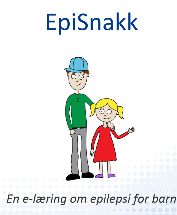 En gutt og en jente ser sammen på en telefon