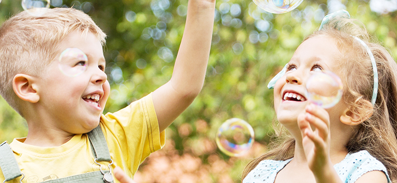 Illustrasjonsbilde av barn i lek