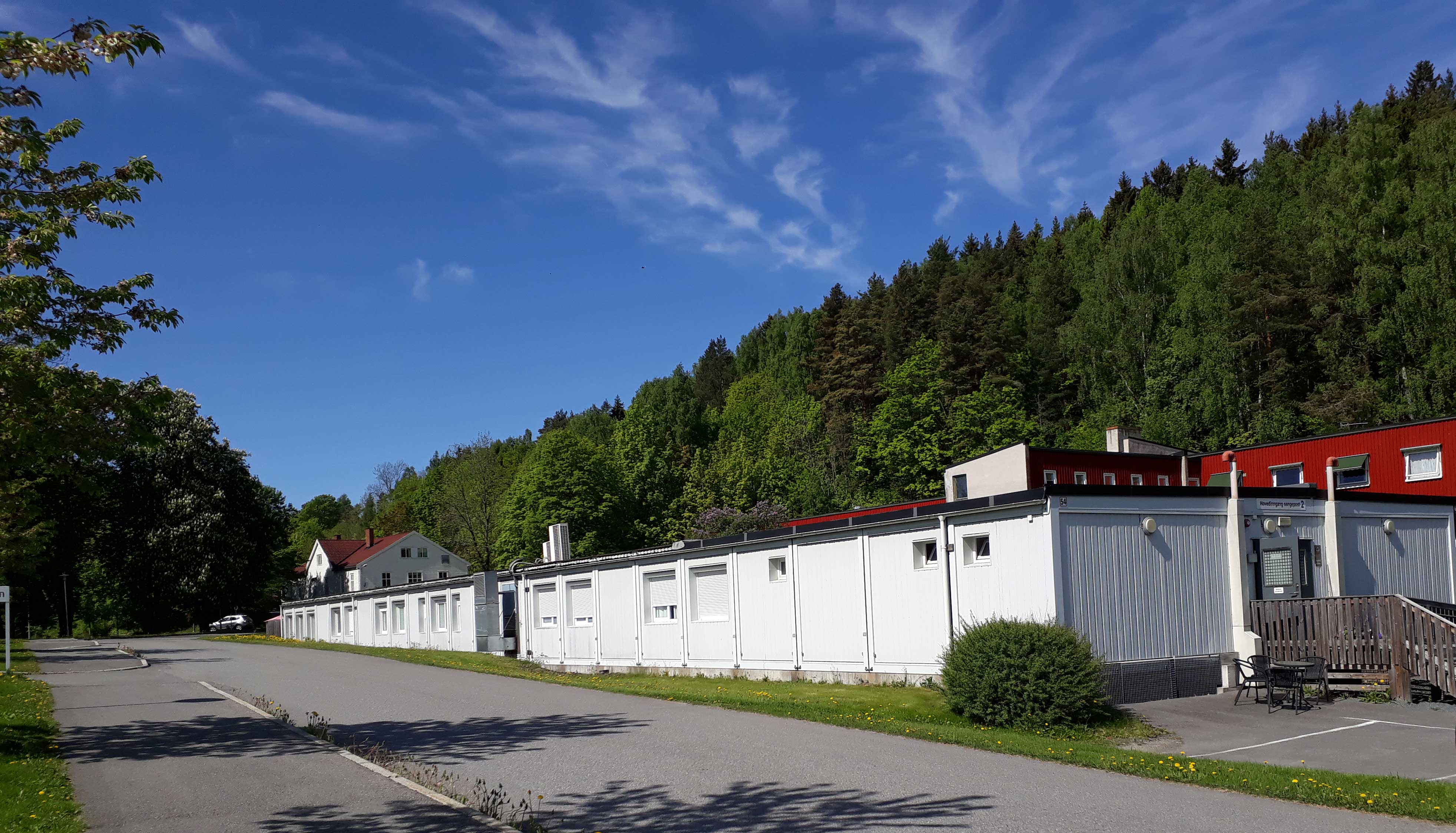 Fasadebilde av Post 2-bygningen