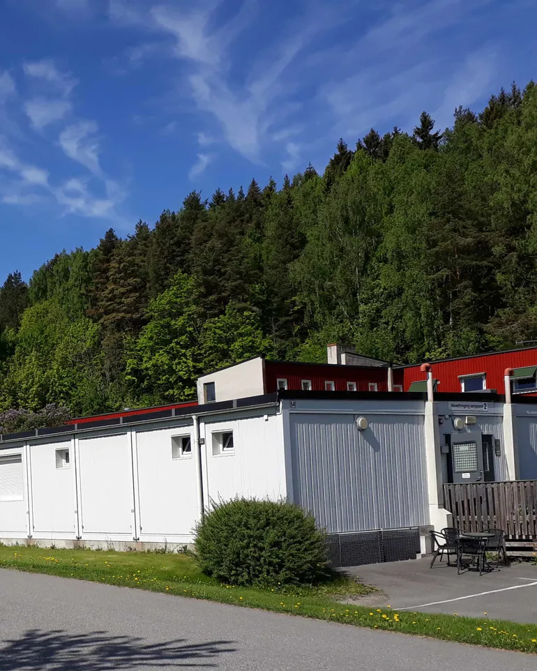 Fasadebilde av Post 2-bygningen