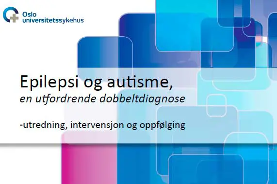 The front page of the Epilepsy And Autism-report