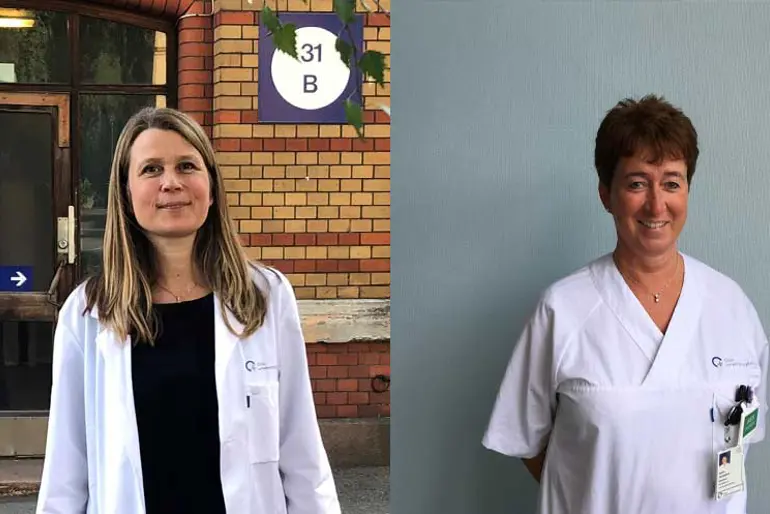 foto av Stine Knudsen Heier og Janita Vevelstad