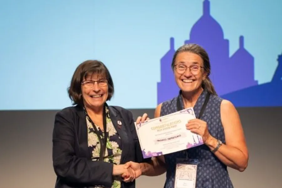 Ernæringsfysiolog Magnhild Kverneland mottar pris