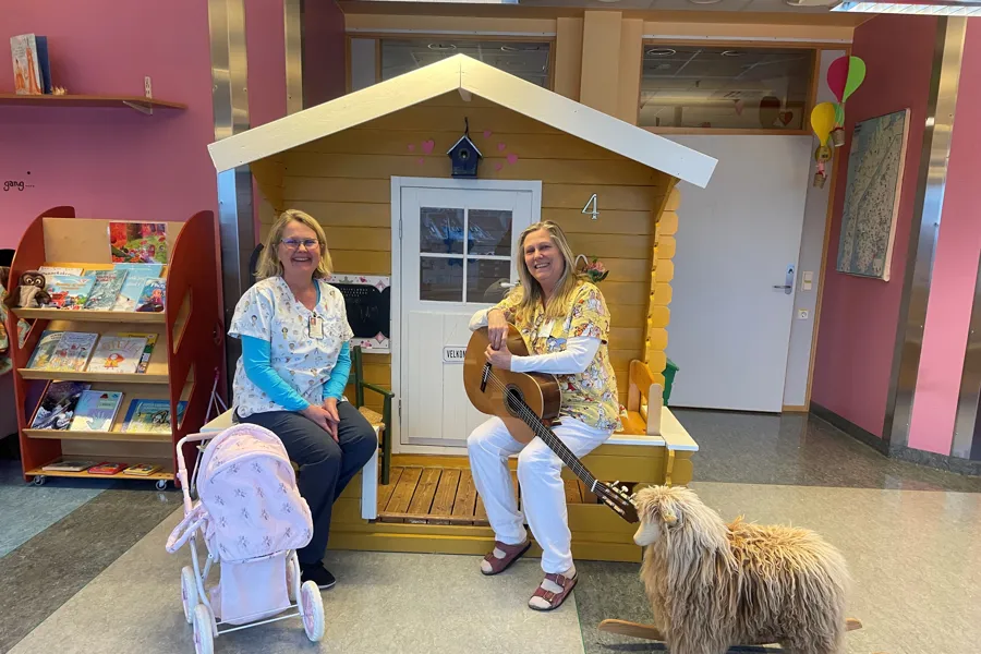 Leketerapeutene i lekerommet