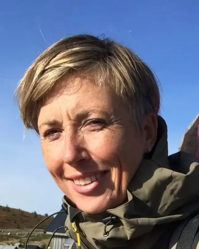 Tonje Hildebrandt smiler til kamera