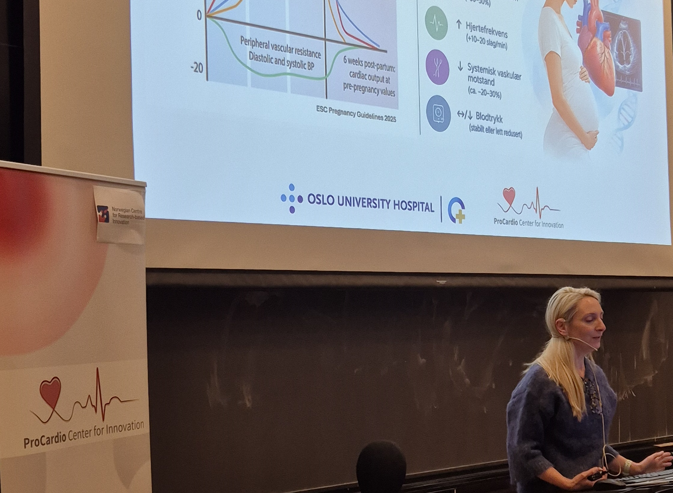 Isotta presenterer funn fra studien under Verdens hjertedag