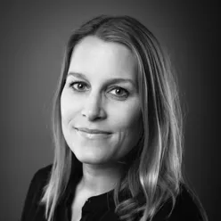 A woman with long hair