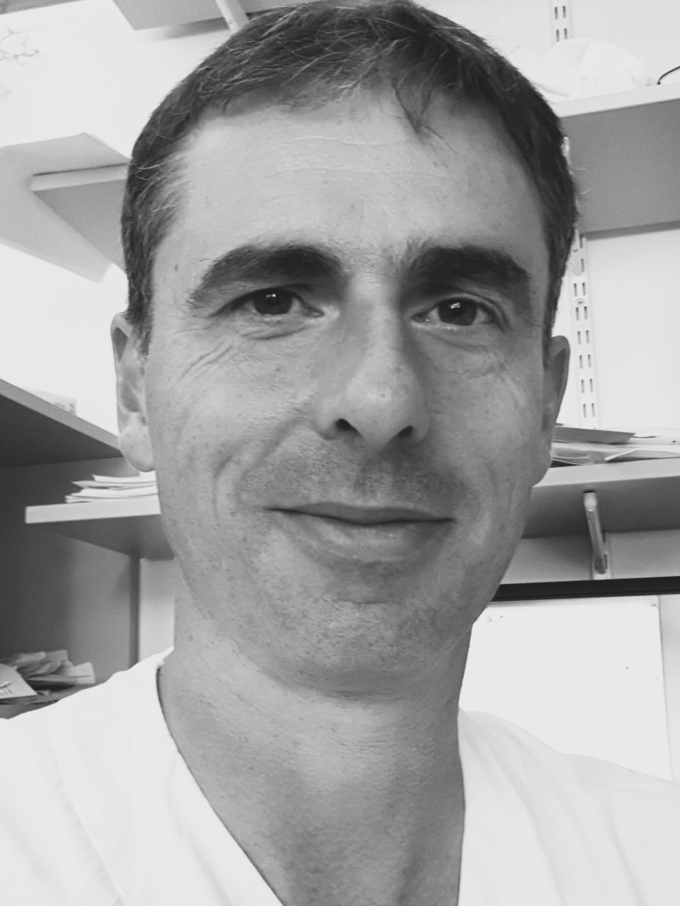 A man taking a selfie