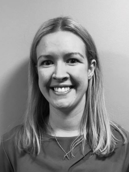 A woman smiling for the camera