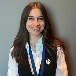 A person smiling for the camera