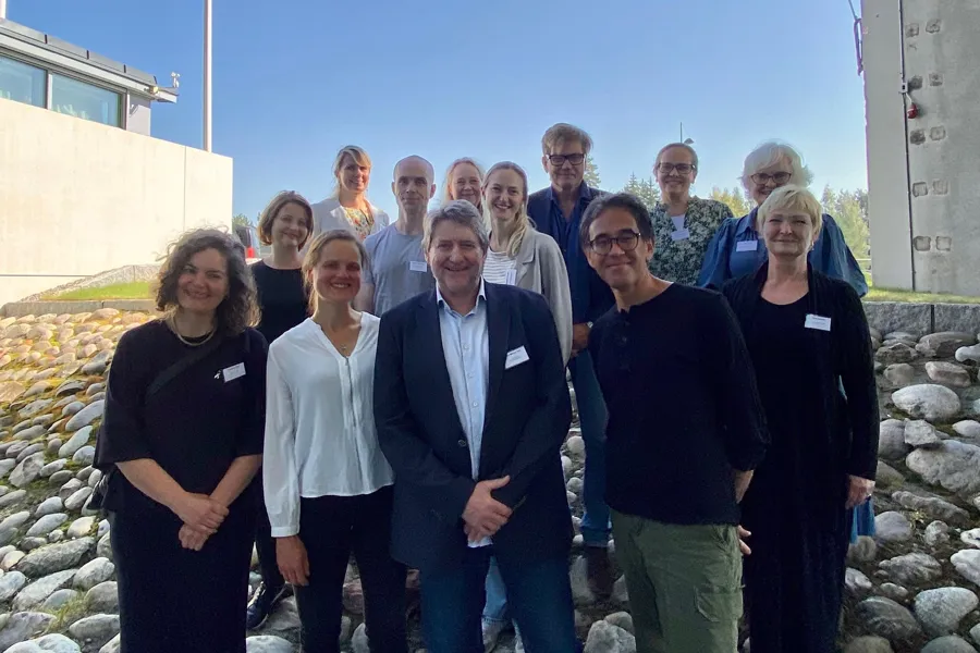 Deltakere på nettverksmøte for sjelden hudsykdommer