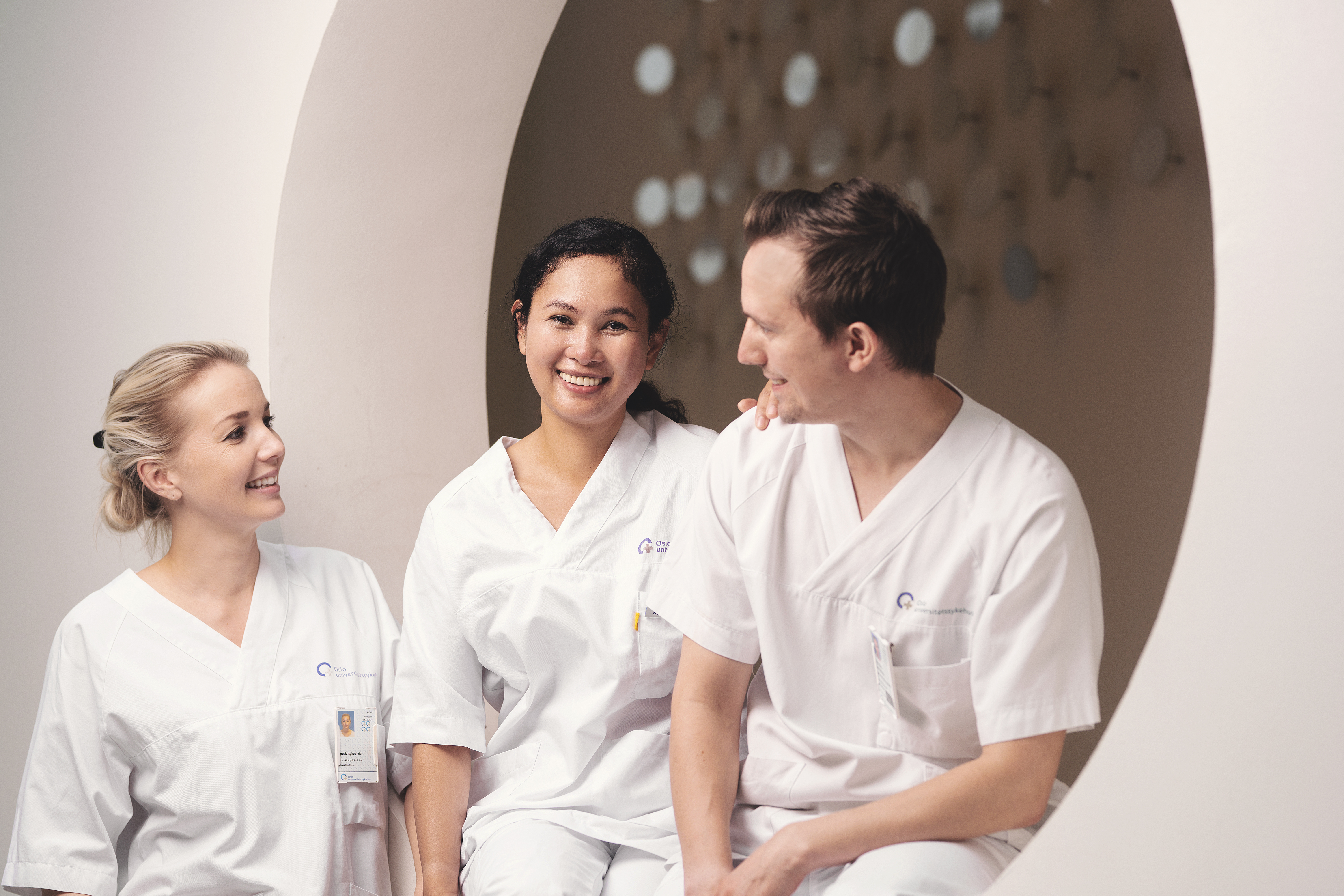 Tre ansatte på Oslo universitetssykehus