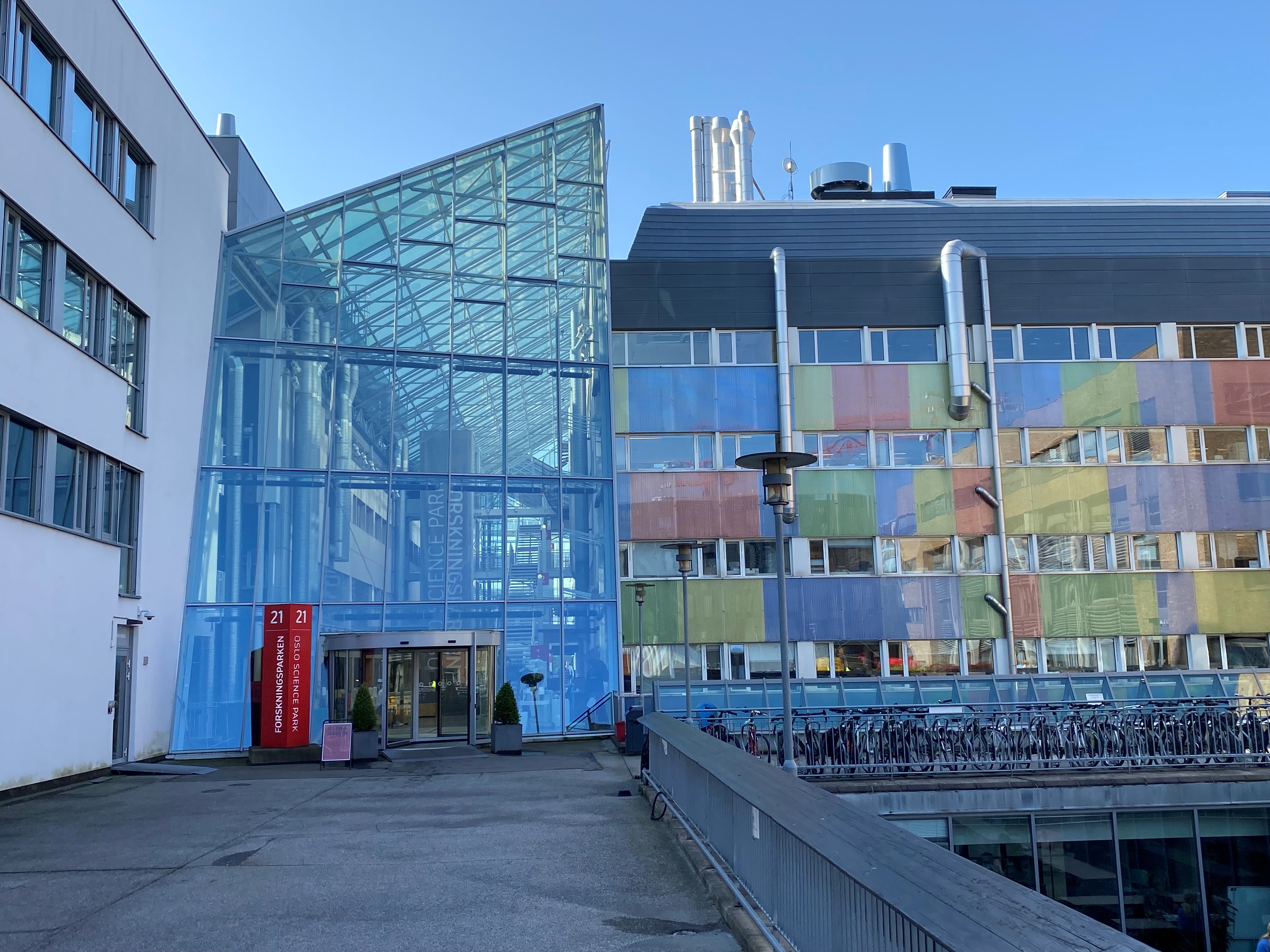 Forskningsparken hovedinngang